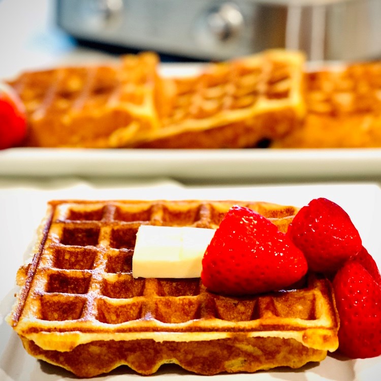 Picture of belgian buttermilk waffles (gf)